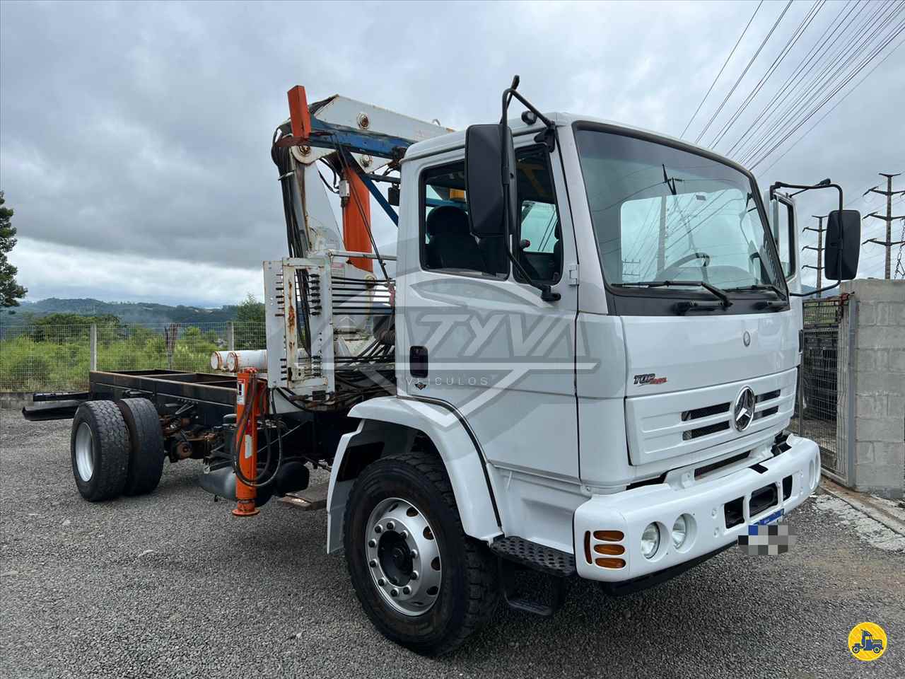 CAMINHAO MERCEDES-BENZ MB 1718 Guincho Munck Toco 4x2 Natyva Caminhões ORLEANS SANTA CATARINA SC